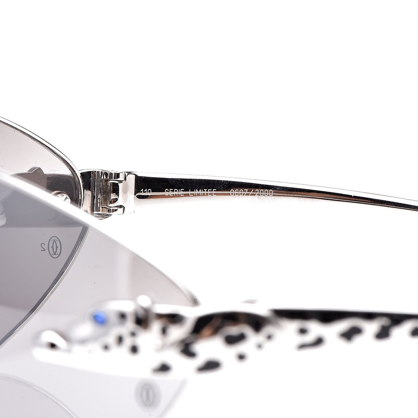 Panthere De Sunglasses Silver