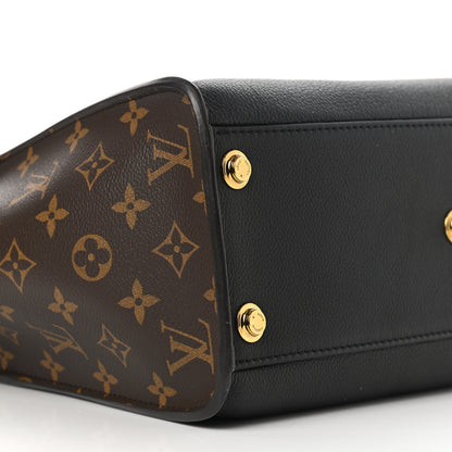 Louis Vuitton Calfskin Monogram On My Side Black 9 of 10