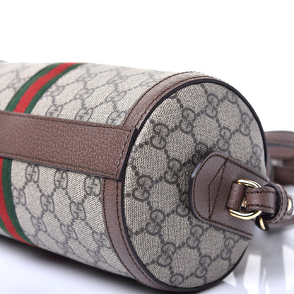Gucci GG Supreme Monogram Web Small Ophidia Boston Bag Beige New Acero 8 of 8