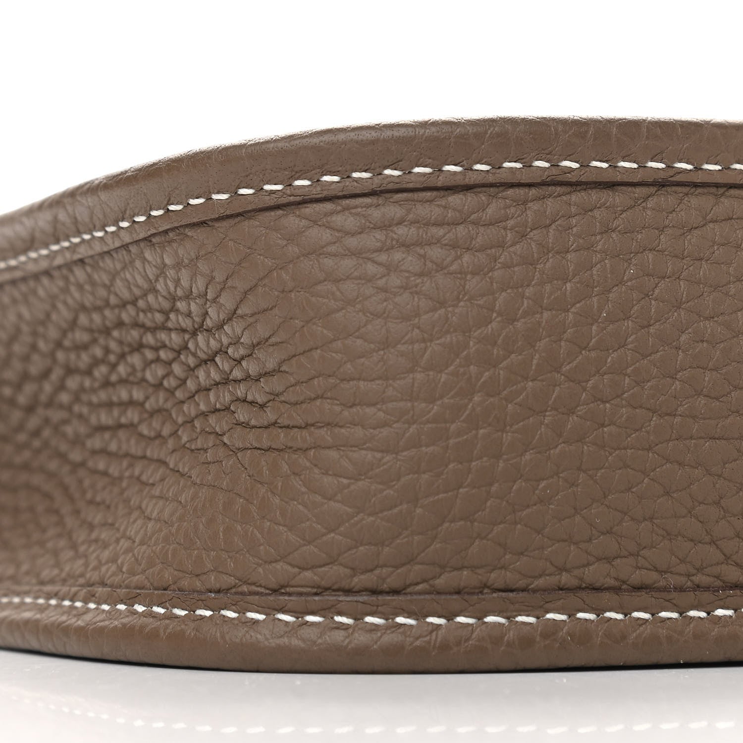 Hermes Taurillon Clemence Amazone Evelyne TPM Etoupe Bleu Indigo 9 of 12