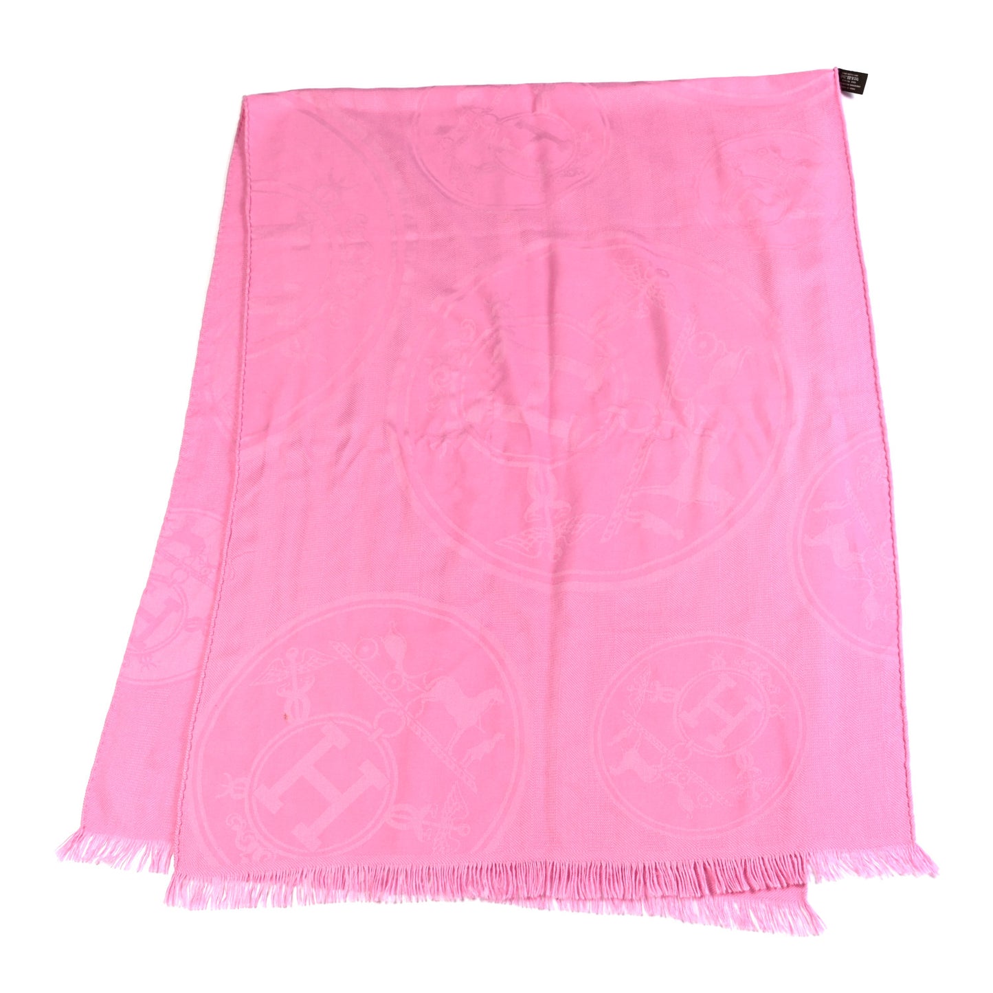 Cashmere Silk New Libris Stole Rose Bonbon