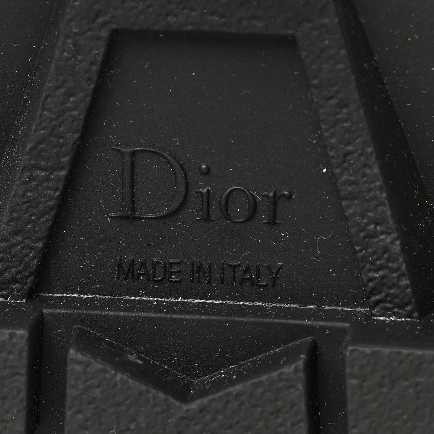Christian Dior Calfskin Rubber Dioriron Boots 38.5 Black 7 of 8