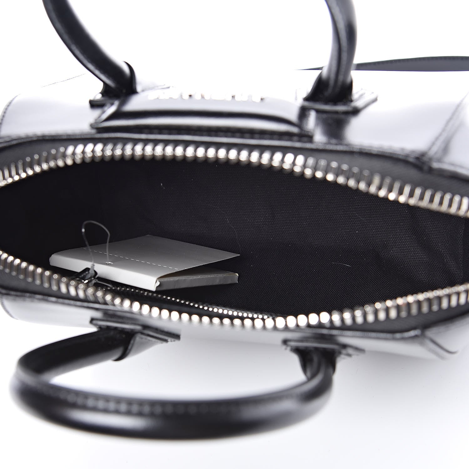 Givenchy Shiny Lord Calfskin Mini Antigona Black 5 of 10