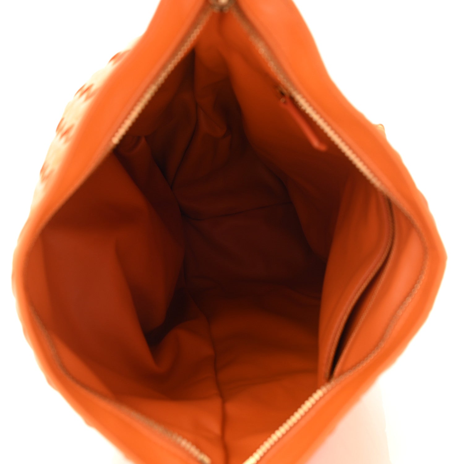 Bottega Veneta Nappa Intrecciato BV Twist Orange 5 of 9