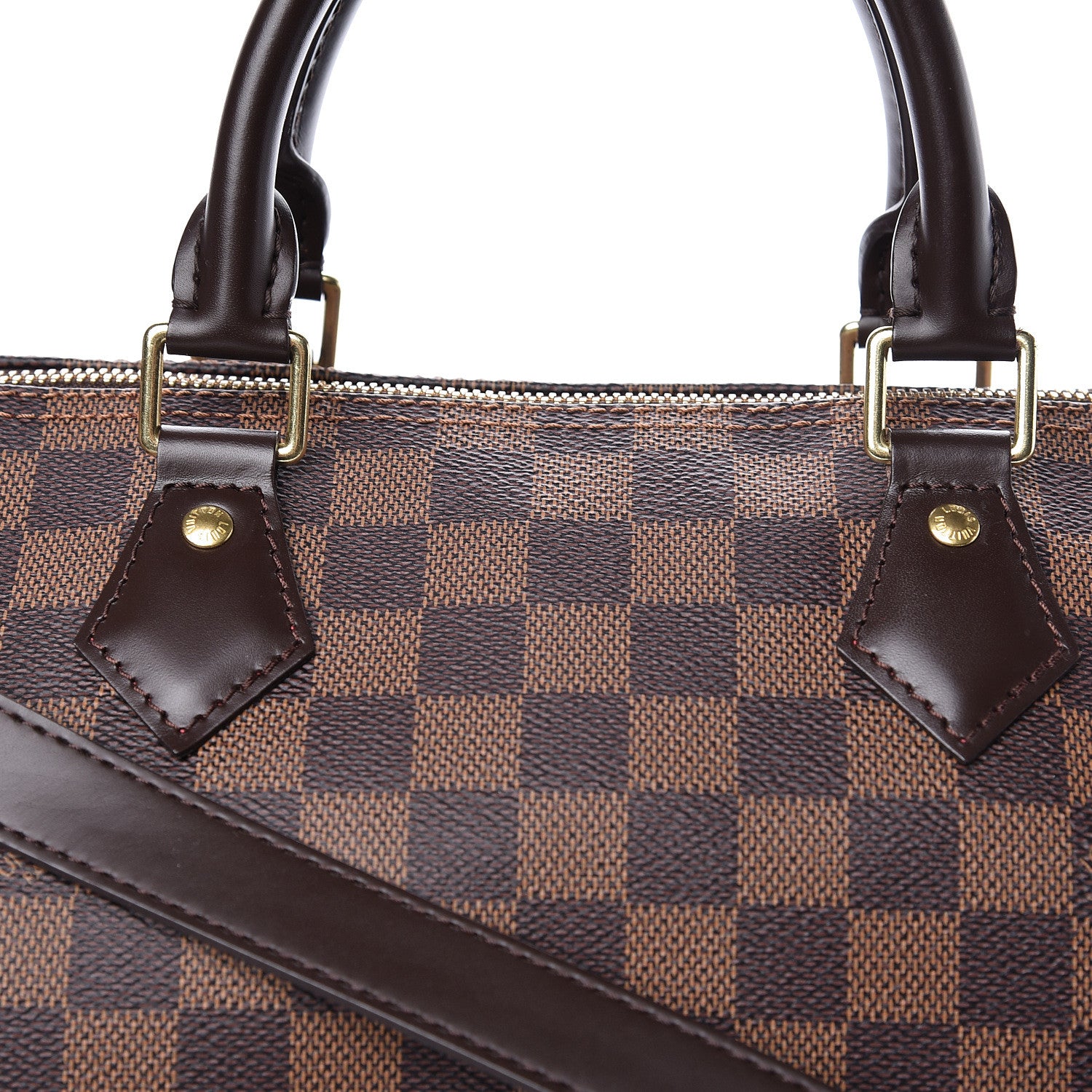 Louis Vuitton Damier Ebene Speedy Bandouliere 30 8 of 10