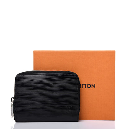 Louis Vuitton Epi Zippy Coin Purse Black 10 of 10
