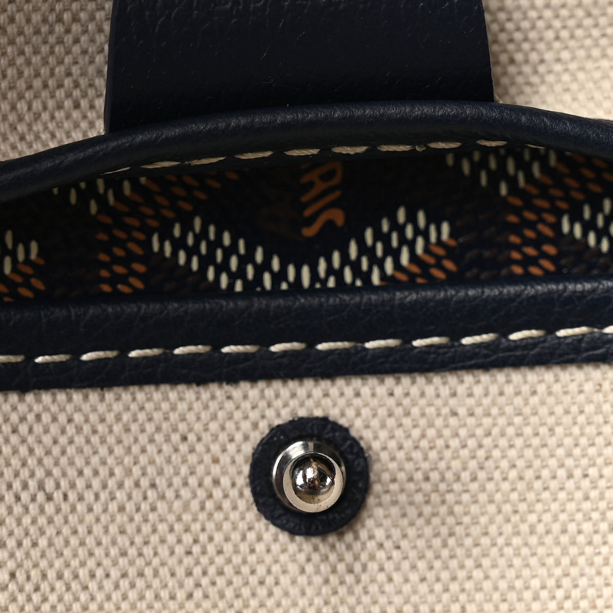 Goyard Goyardine Artois MM Navy 7 of 10