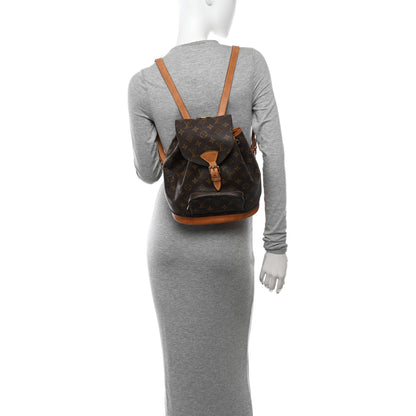 Louis Vuitton Monogram Montsouris MM Backpack 2 of 11