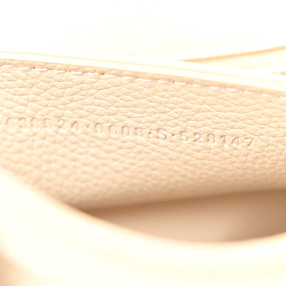 Balenciaga Grained Calfskin Neo Classic Silver Hardware Mini City Cream 8 of 14