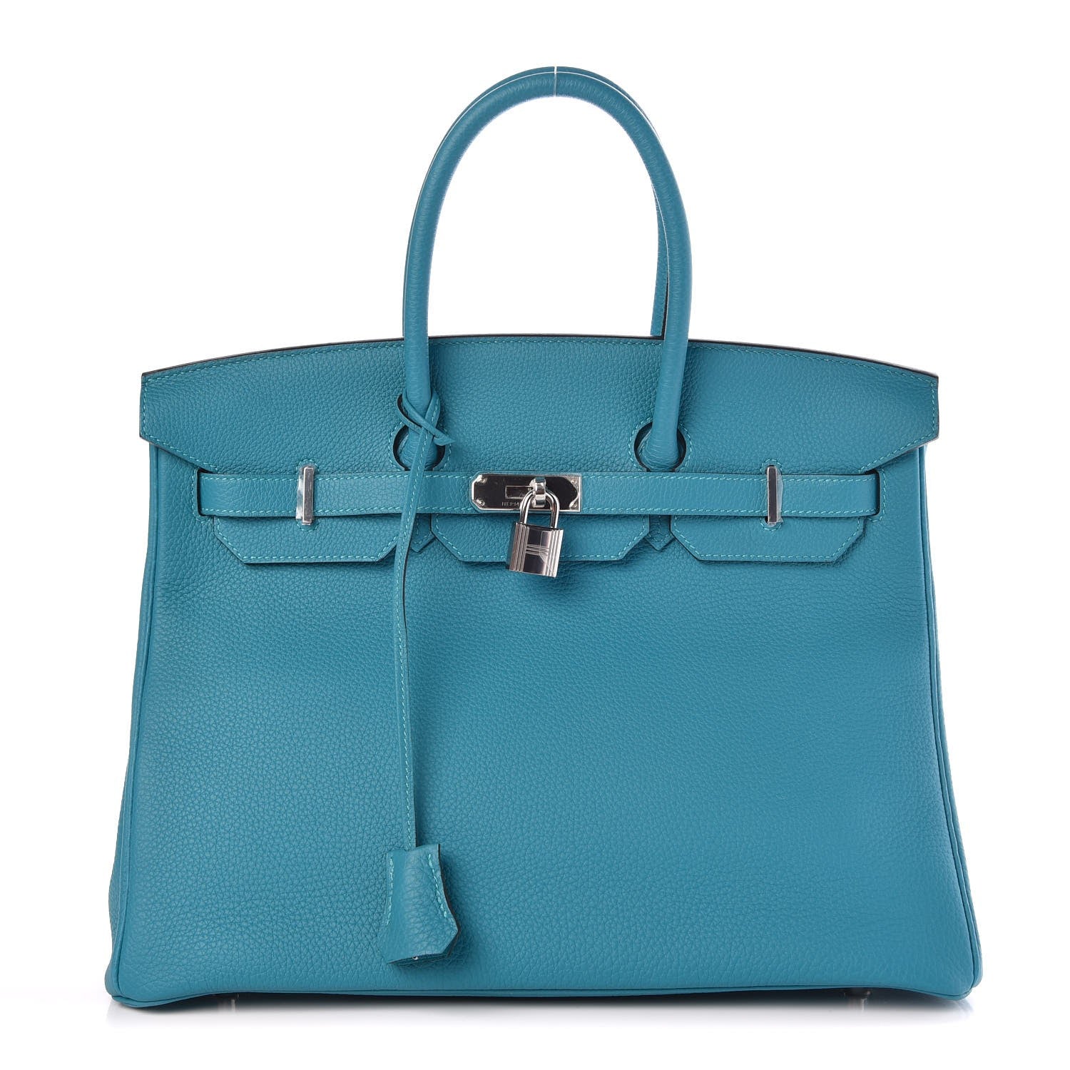 Hermes Togo Birkin 35 Turquoise 1 of 8