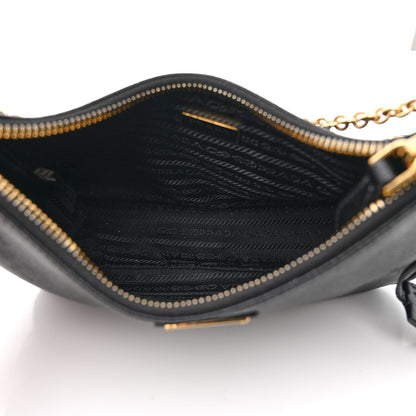Prada Saffiano Lux Re-Edition 2005 Shoulder Bag Black 5 of 14