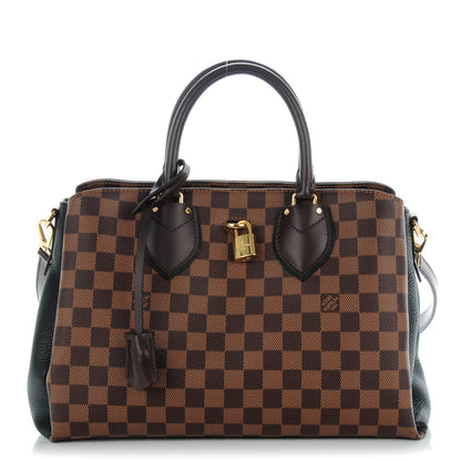 Louis Vuitton Cuir Taurillon Damier Ebene Normandy Black 1 of 8