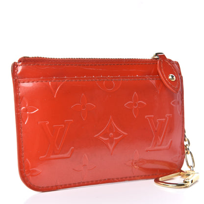 Louis Vuitton Vernis Key Pouch Orange 3 of 10
