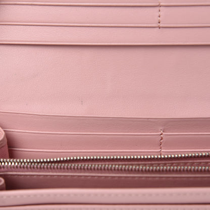 Fendi Vitello Elite Century Hypnoteyes Studded Continental Wallet Bubblegum Multicolor 7 of 15