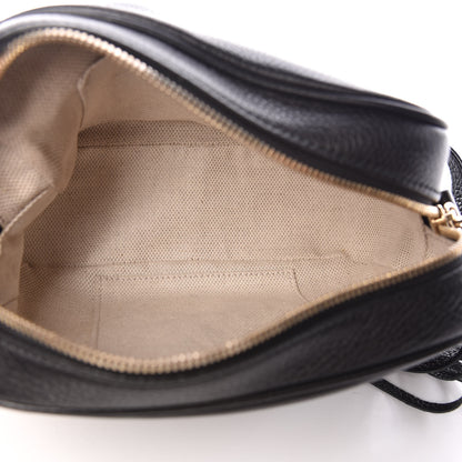 Gucci Pebbled Calfskin Small Soho Disco Bag Black 5 of 9