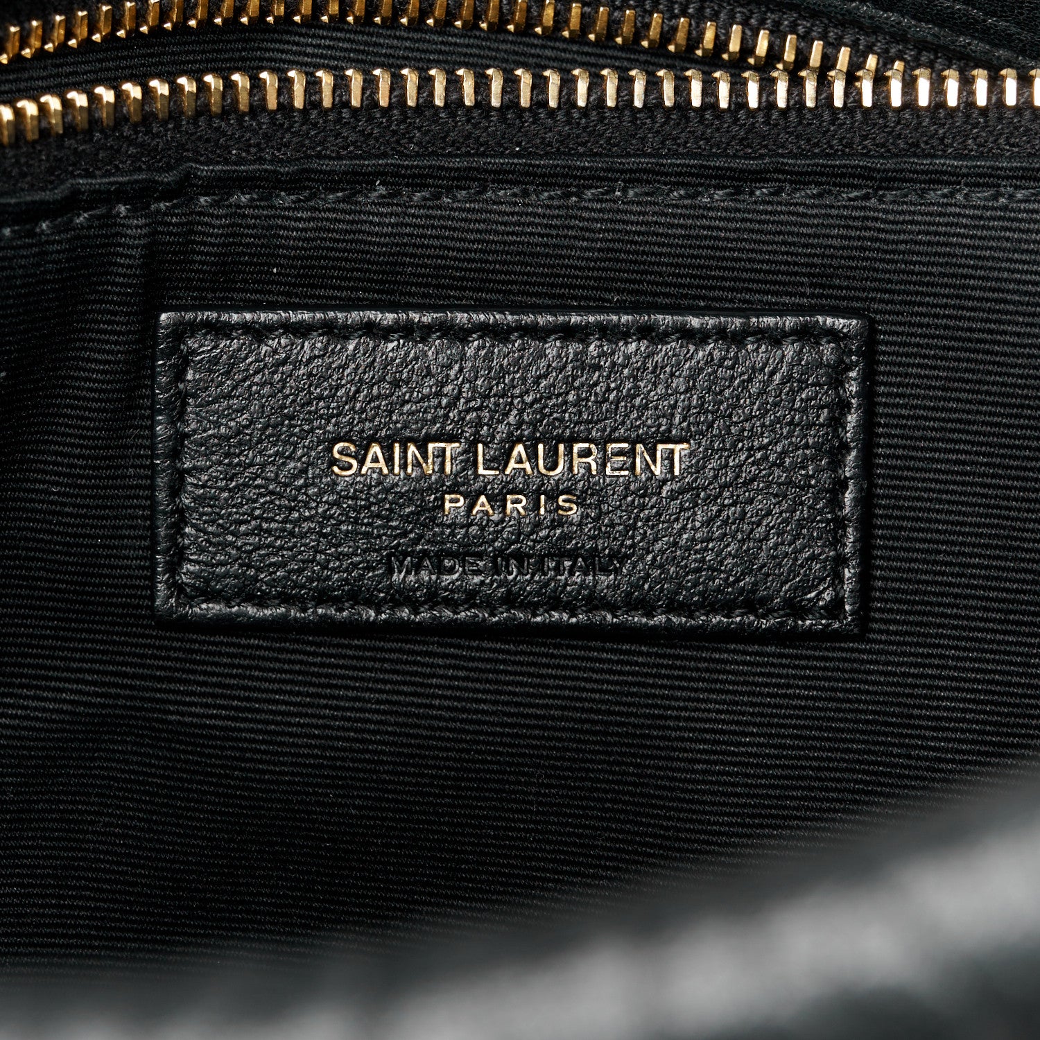 Saint Laurent Grained Lambskin Large Calypso Black 7 of 12