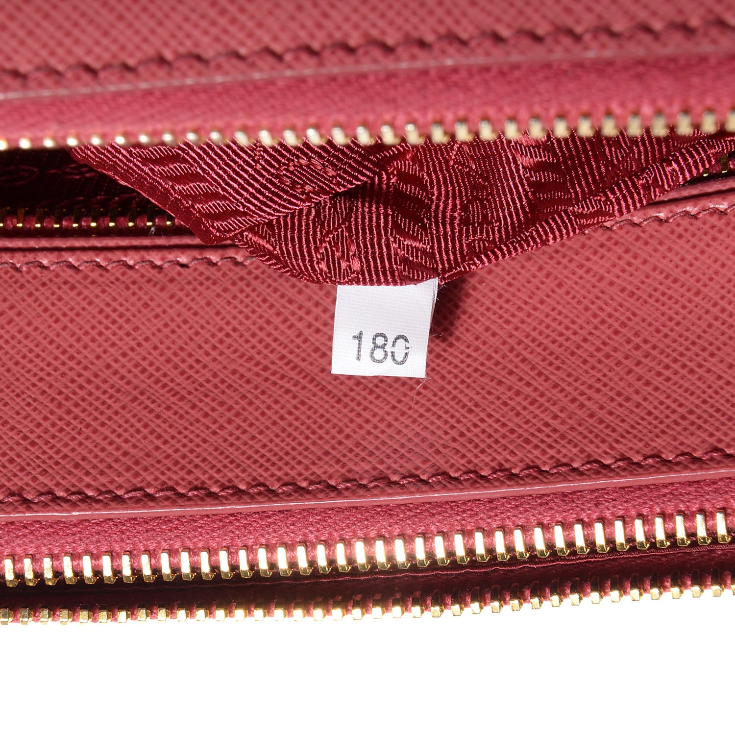 Prada Saffiano Lux Small Double Zip Tote Tamaris 8 of 9