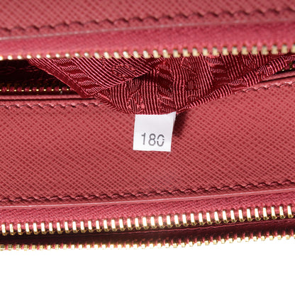 Prada Saffiano Lux Small Double Zip Tote Tamaris 8 of 9
