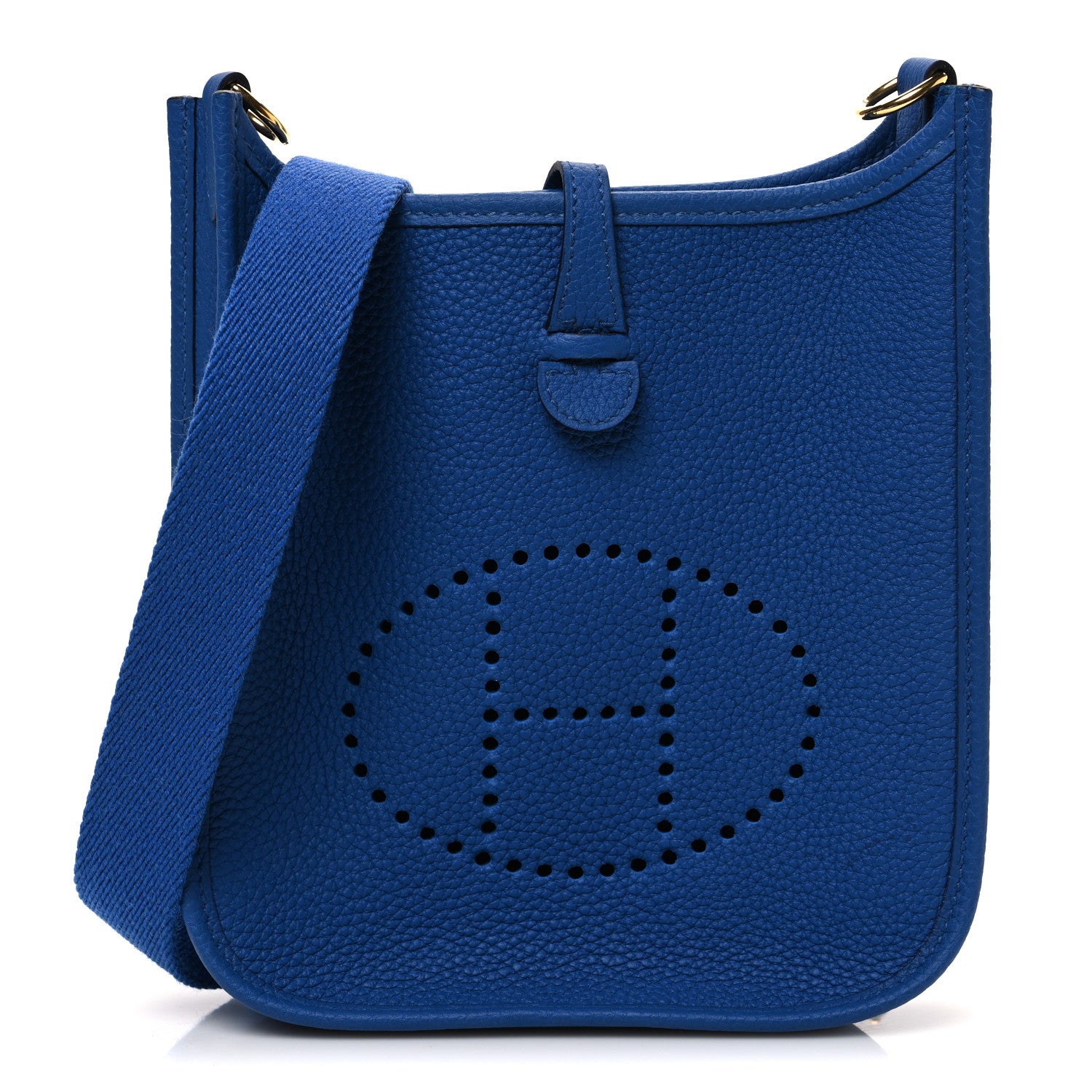 Hermes Taurillon Maurice Evelyne TPM Bleu France 1 of 10