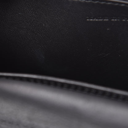 Burberry Derby Calfskin House Check Wallet On Chain Black 13 of 13