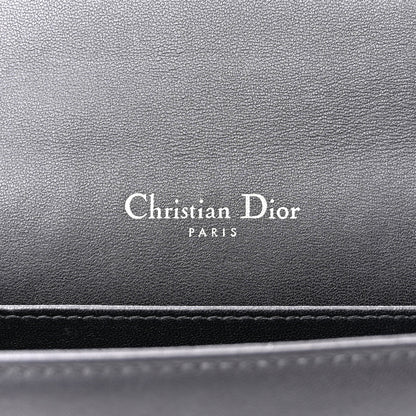 Christian Dior Lambskin Cannage Lady Dior Pouch Black 8 of 20