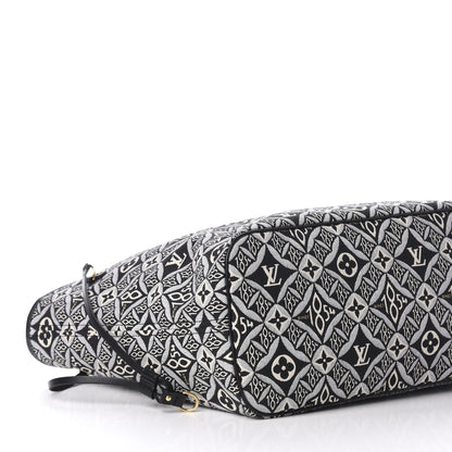 Louis Vuitton Jacquard Since 1854 Neverfull MM Grey 6 of 10