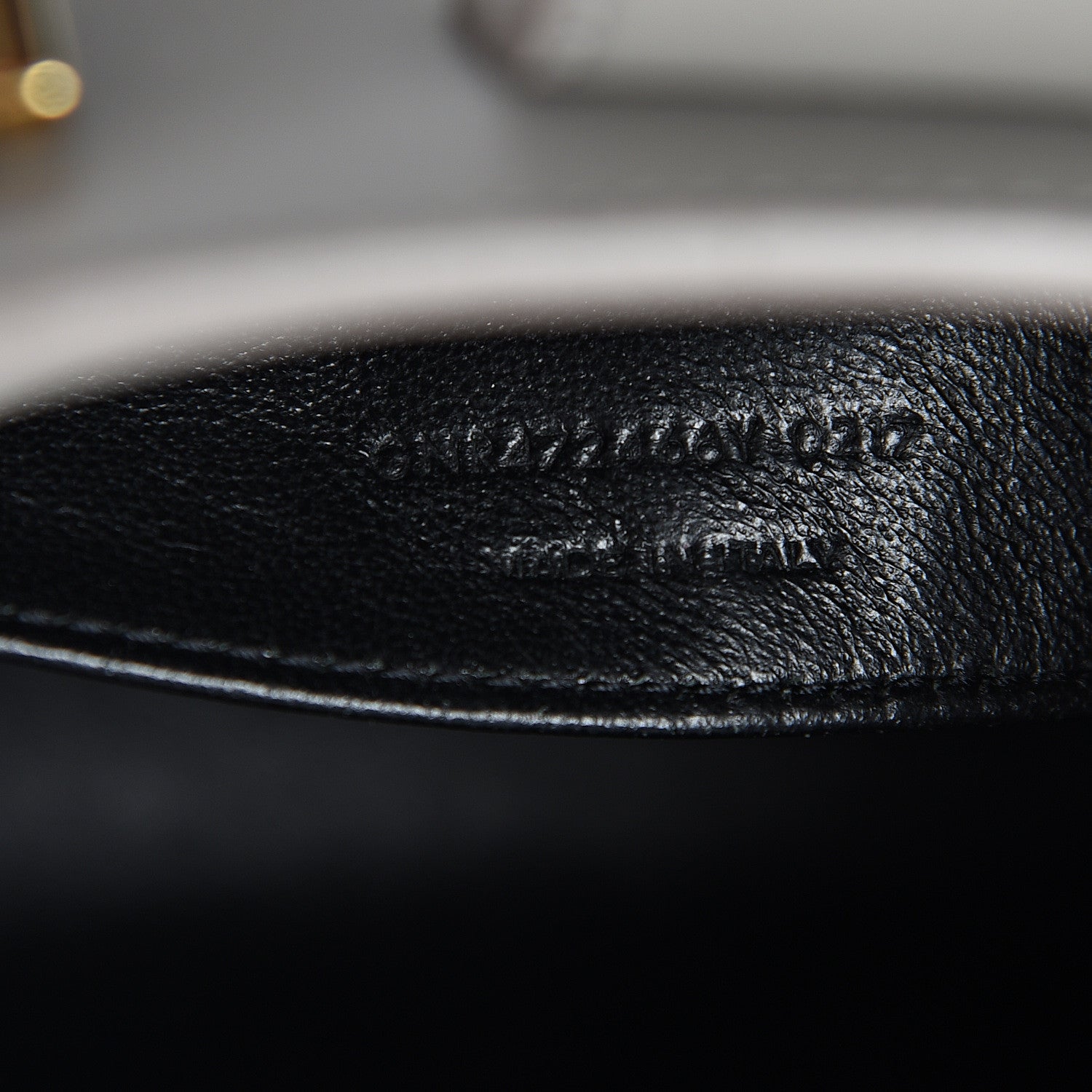 Saint Laurent Calfskin Monogram Baby Cabas Fog 6 of 9