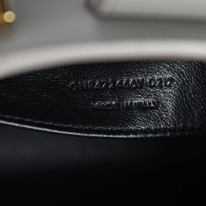 Saint Laurent Calfskin Monogram Baby Cabas Fog 6 of 9