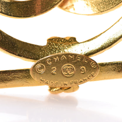 Chanel CC Brooch Gold 5 of 6