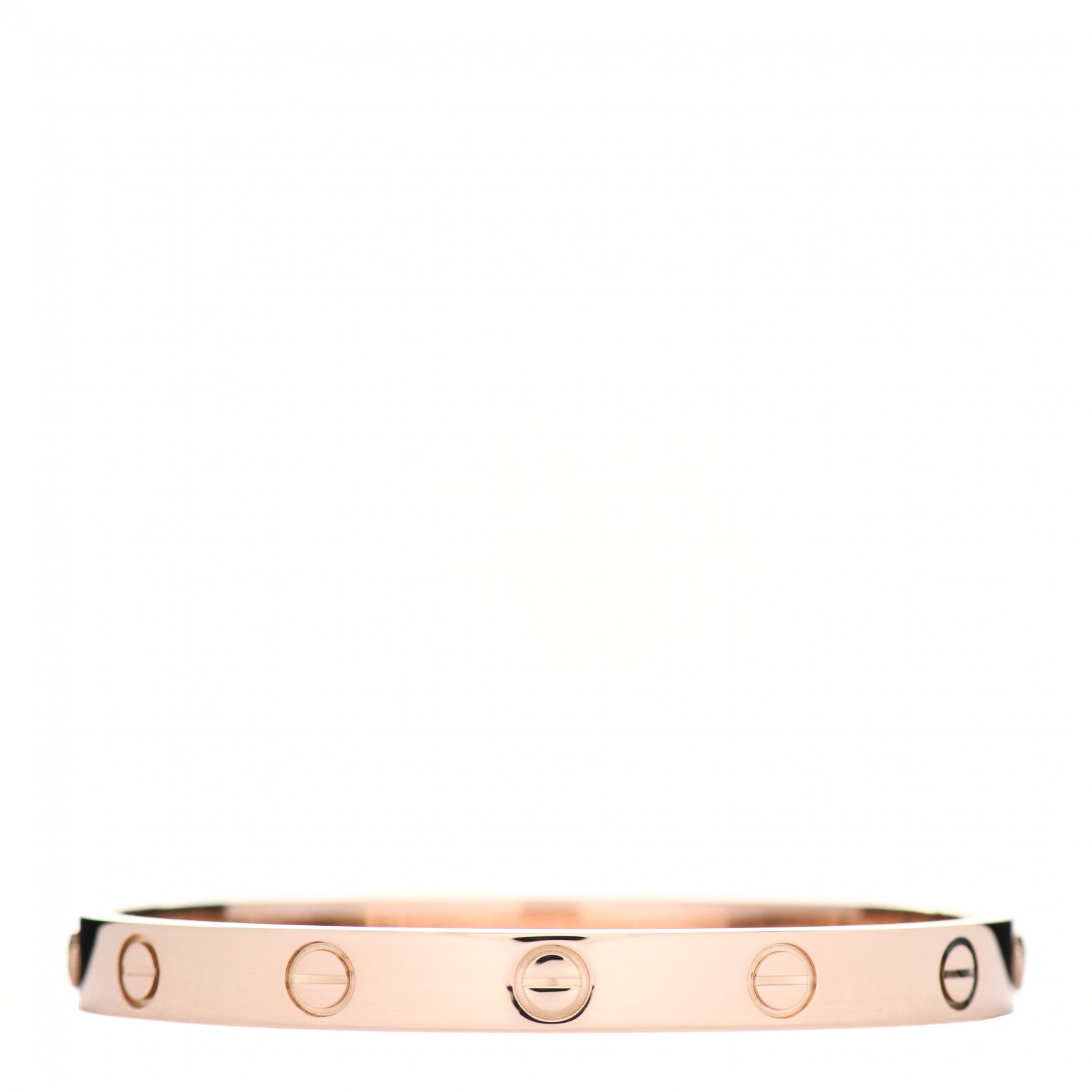 Cartier 18K Pink Gold LOVE Bracelet 16 1 of 4