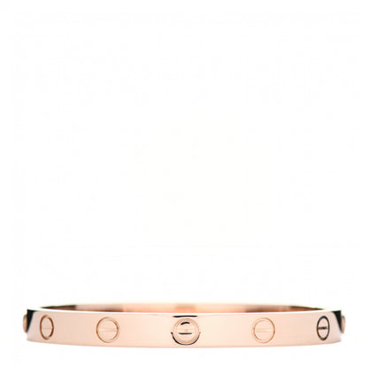 Cartier 18K Pink Gold LOVE Bracelet 16 1 of 4