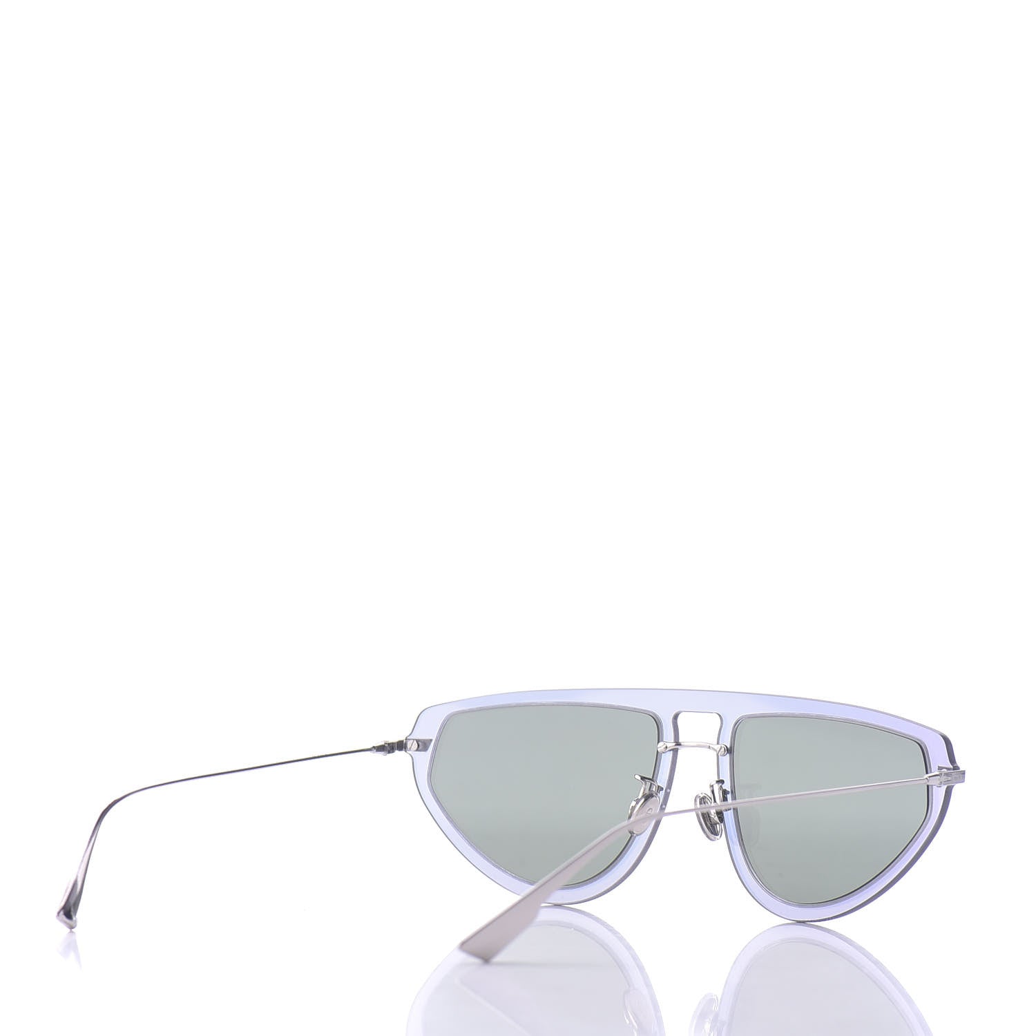 Christian Dior Metallic Ultime 2 Sunglasses Silver Grey 4 of 10