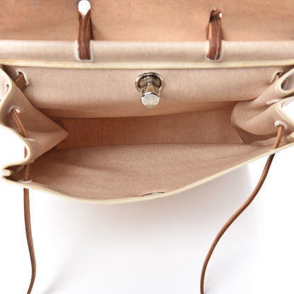 Hermes Toile Vache Calfskin Herbag 39 MM Natural 8 of 22