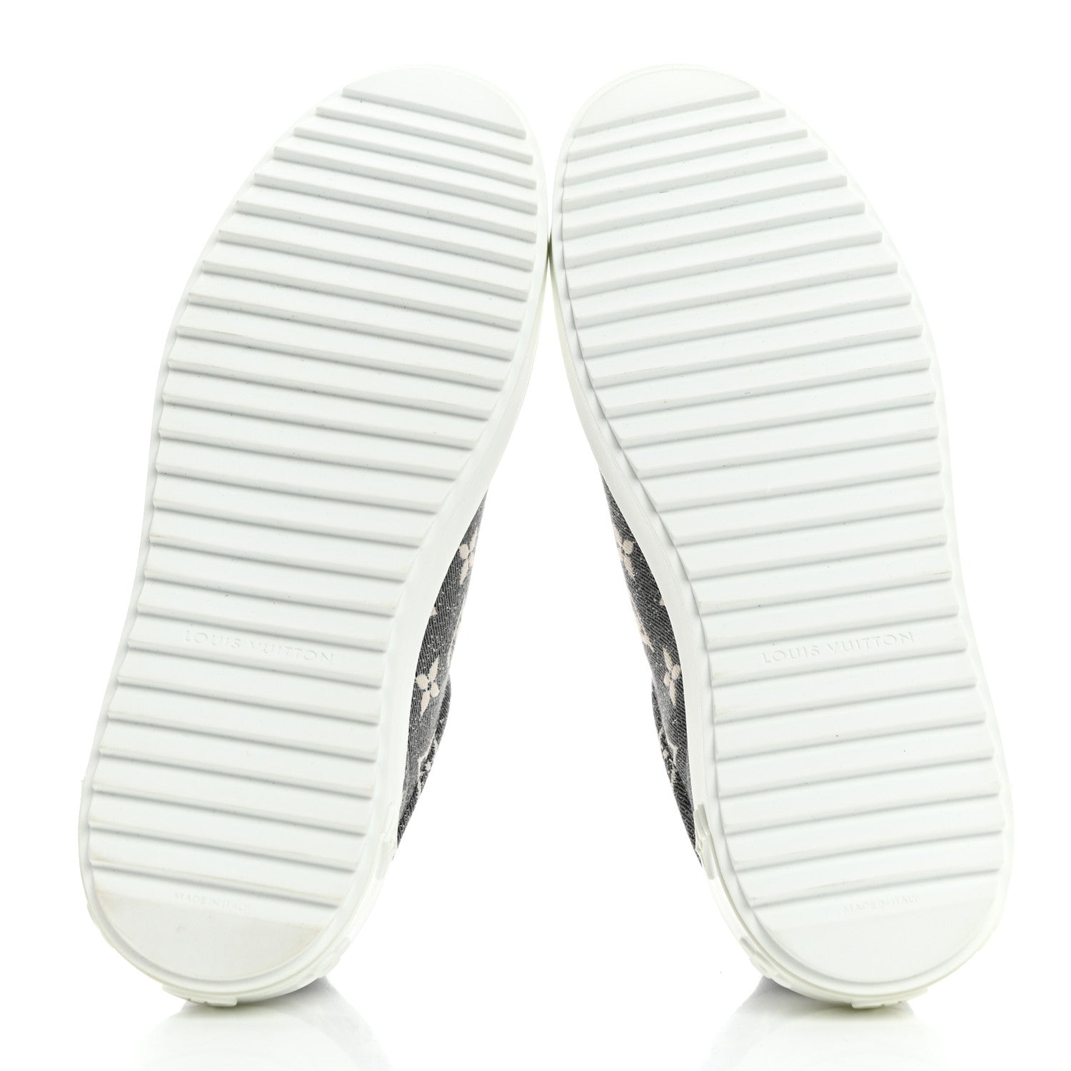 Louis Vuitton Denim Monogram Time Out Sneakers 36.5 5 of 9