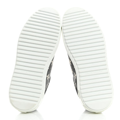 Louis Vuitton Denim Monogram Time Out Sneakers 36.5 5 of 9