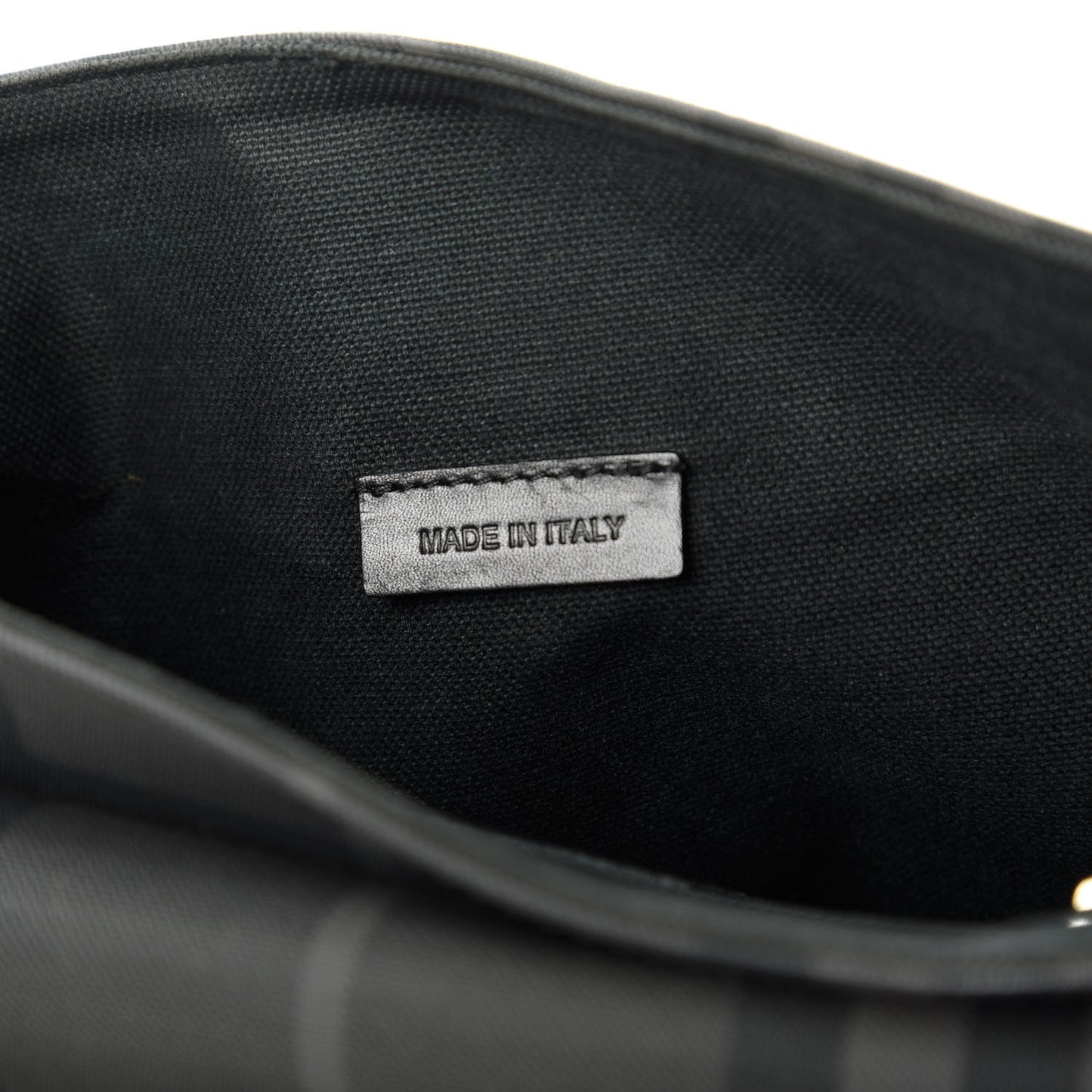 Smoked Check Crossbody Messenger Bag Black