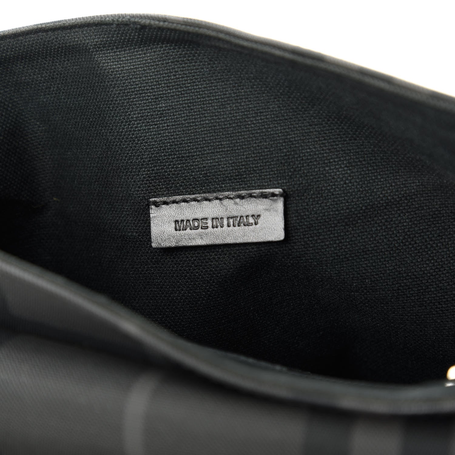 Burberry Smoked Check Crossbody Messenger Bag Black 9 of 11