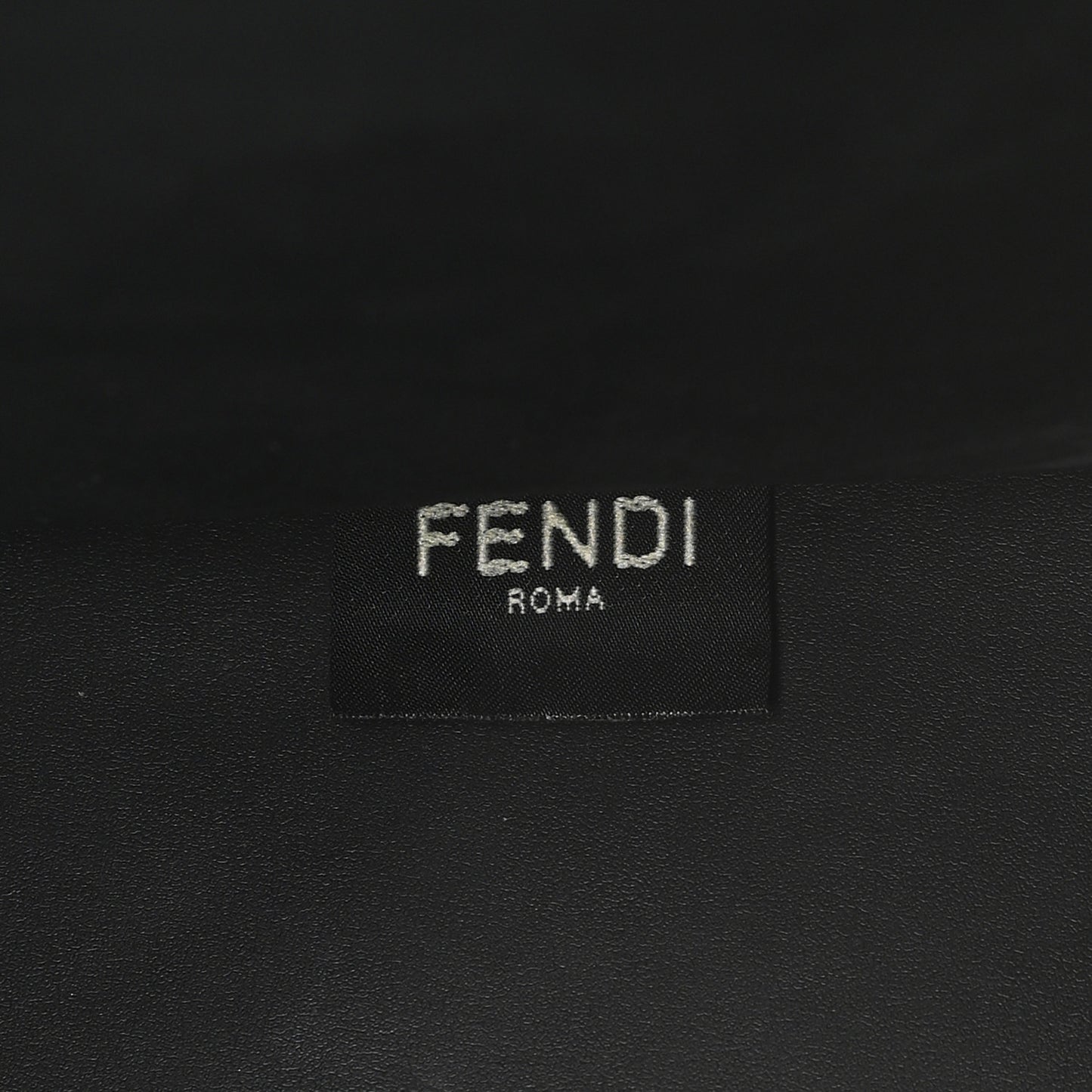 Vitello King Plexiglass Medium Fendi Sunshine Shopper Tote Black