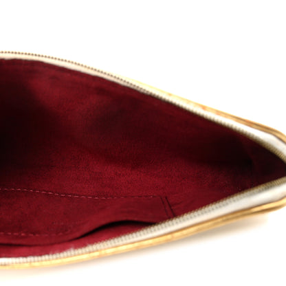 Louis Vuitton Monogram Multicolor Kate Clutch White 5 of 6