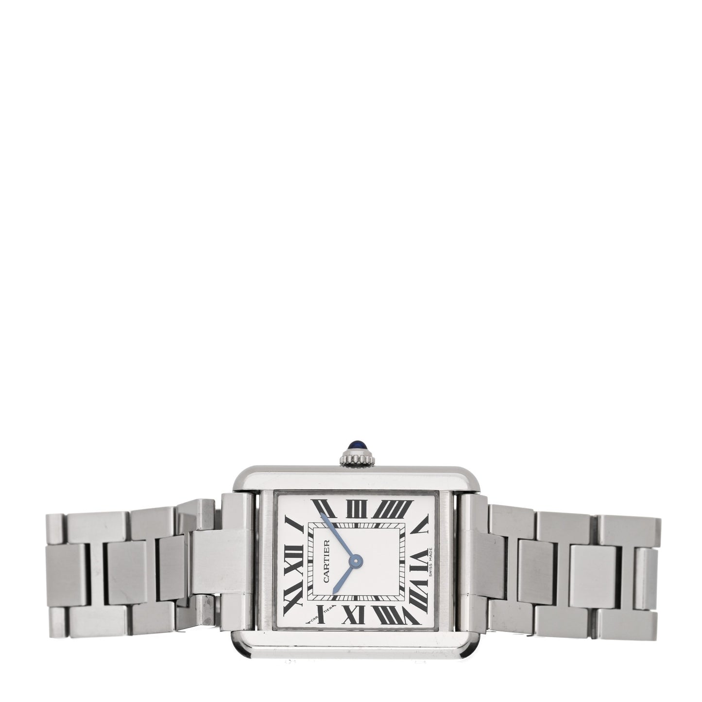 Stainless Steel 24mm Tank Solo Quartz Watch