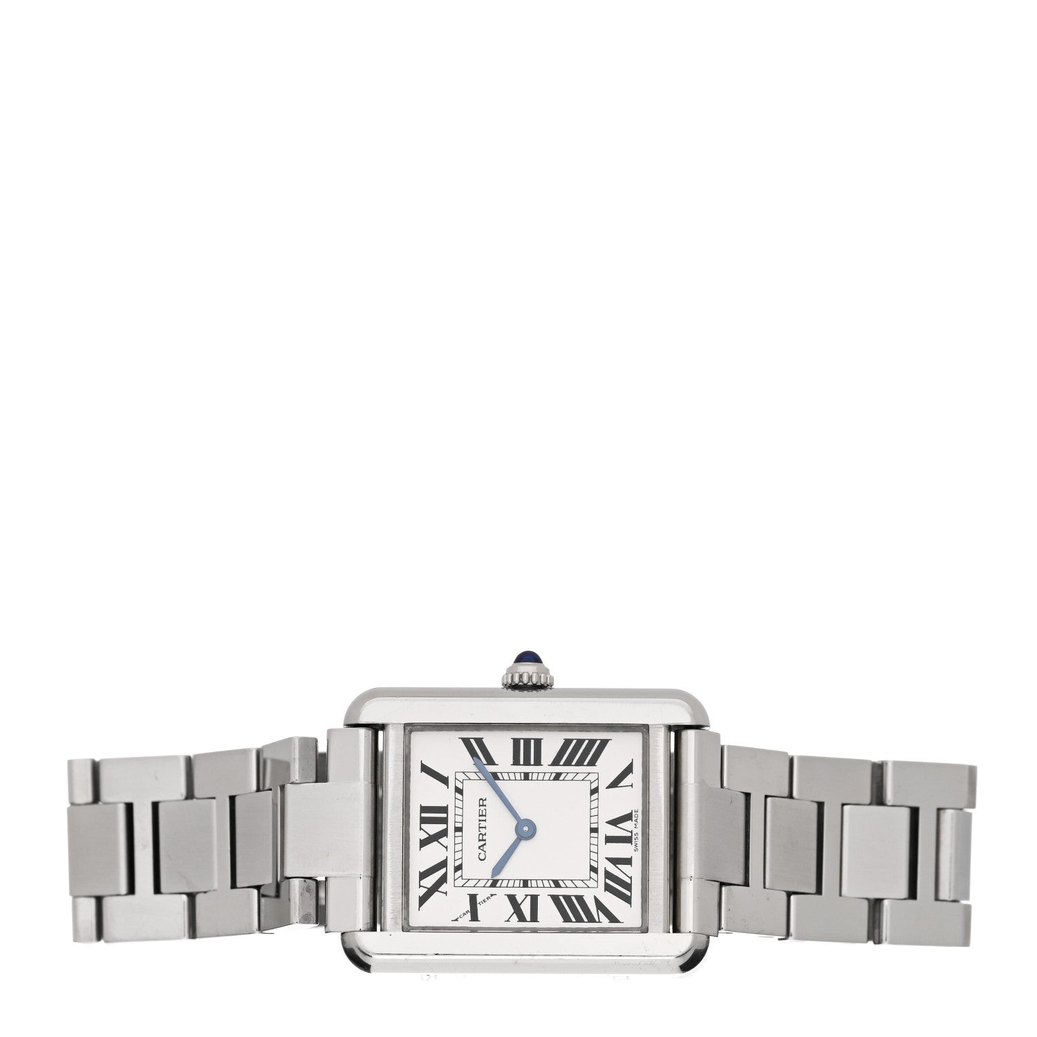 Cartier Stainless Steel 24mm Tank Solo Quartz Watch 2 of 5