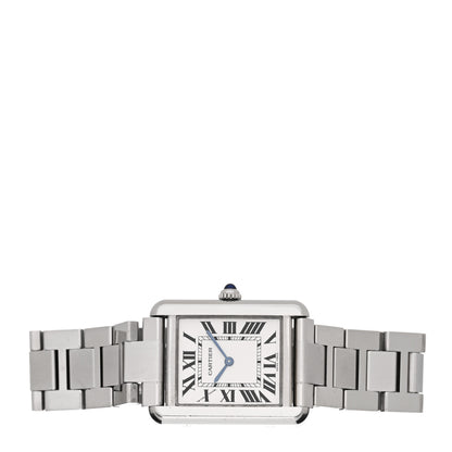 Cartier Stainless Steel 24mm Tank Solo Quartz Watch 2 of 5