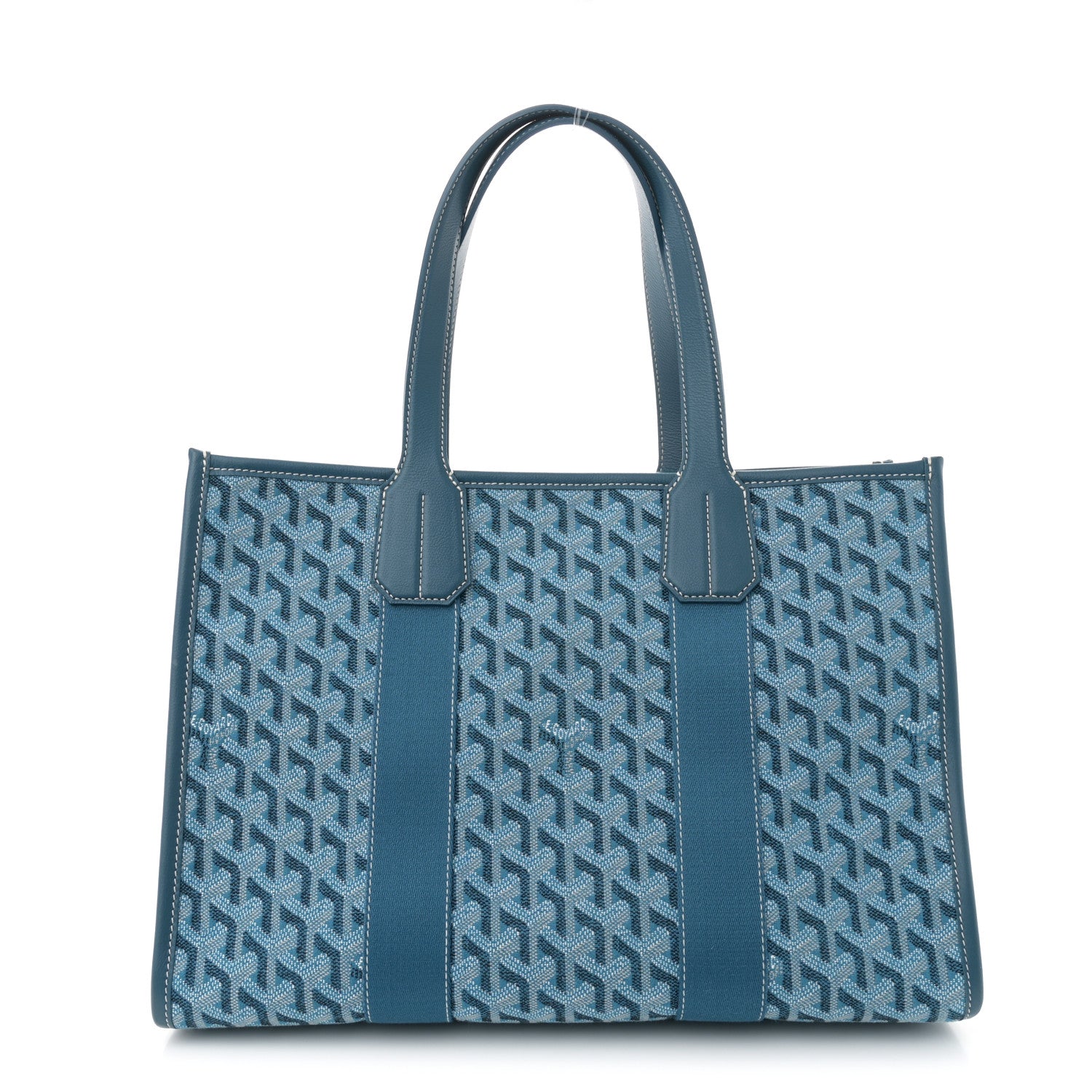 Goyard Goyardine Villette PM Tote Ocean Blue 1 of 12