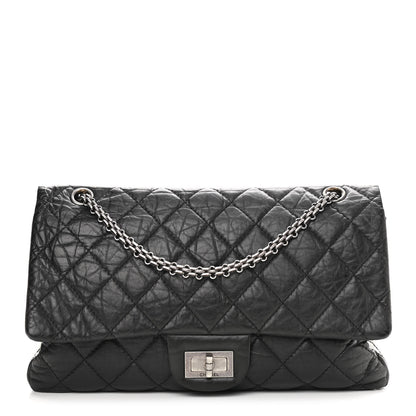 Chanel Aged Calfskin Quilted 2.55 Reissue 226 Flap Black 1 of 10