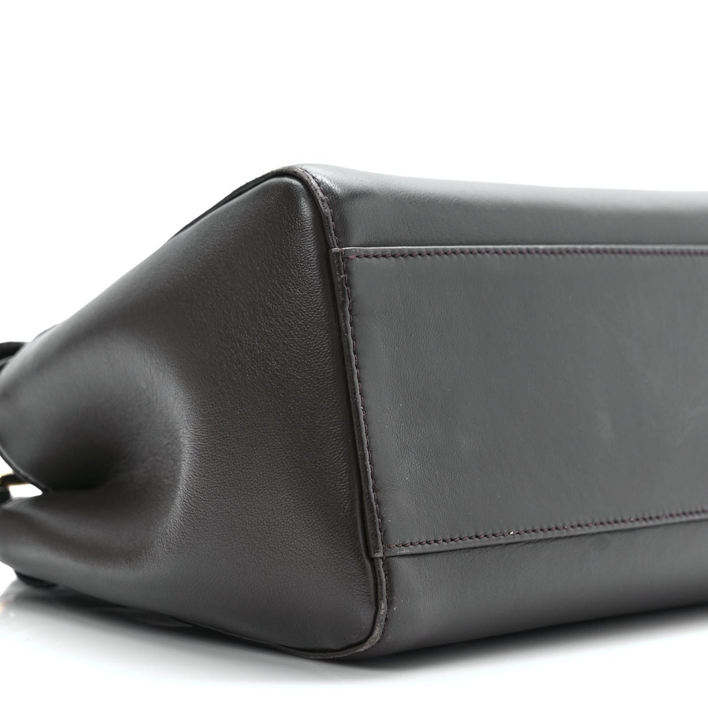 Nappa Mini Peekaboo Iconic Satchel Carbone