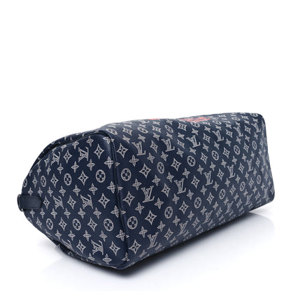 Louis Vuitton Monogram Upside Down Keepall Bandouliere 50 Ink 4 of 11