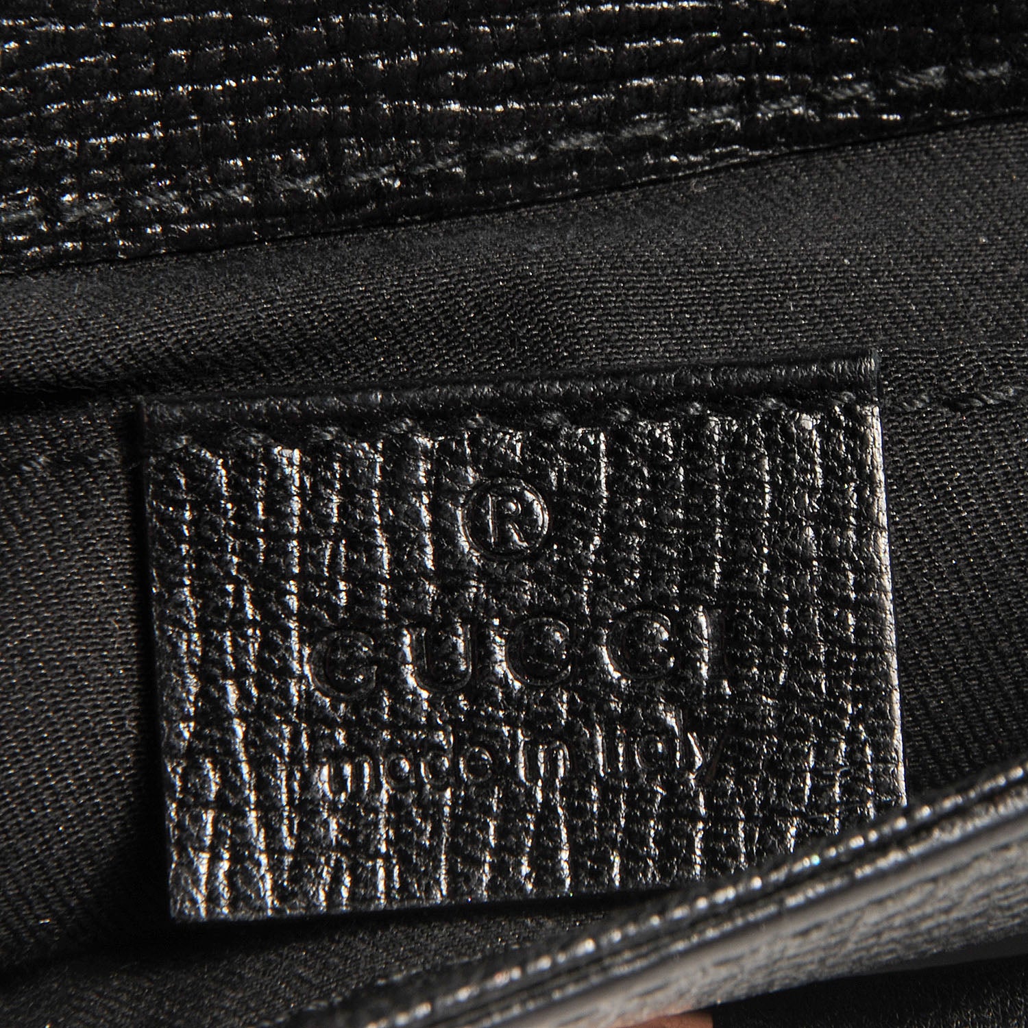Gucci Leather Horsebit Clutch Black 6 of 8