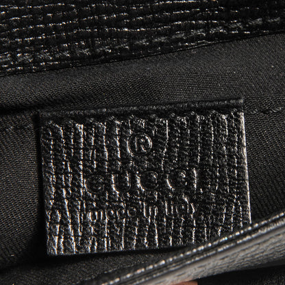 Gucci Leather Horsebit Clutch Black 6 of 8