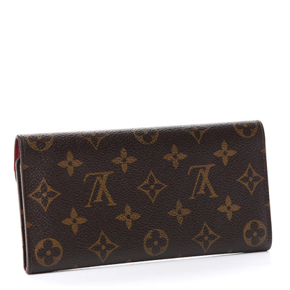 Louis Vuitton Monogram Josephine Wallet Red 4 of 9
