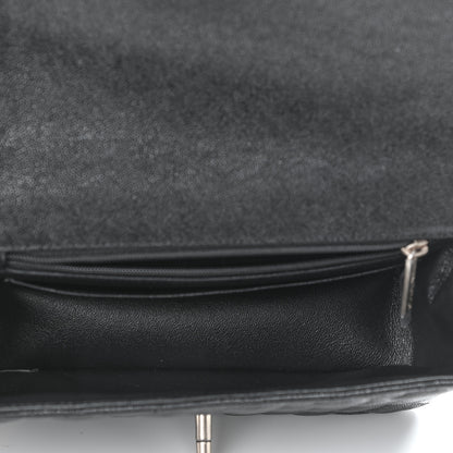 Chanel Caviar Quilted Mini Top Handle Rectangular Flap Black 5 of 11